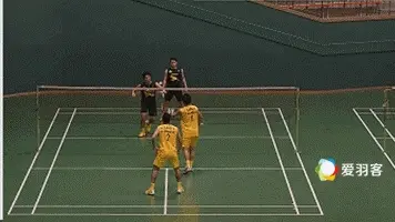 双打防守反击,这个套路很实用