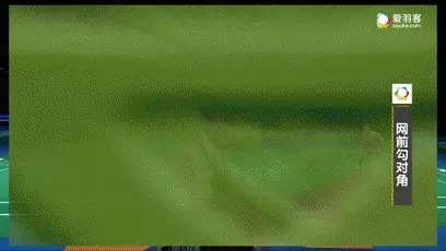 戴资颖网前有三宝：停顿放网、推后场、勾对角